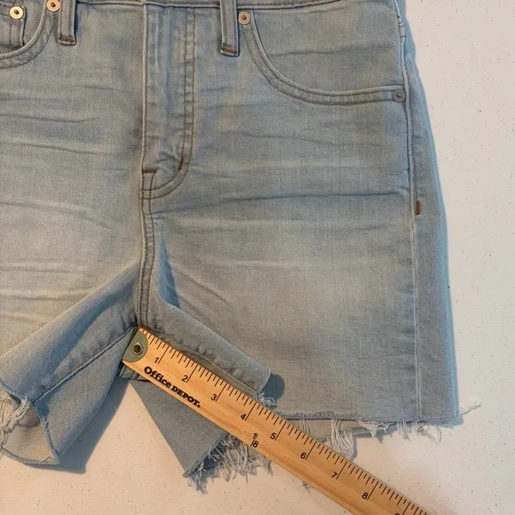 Madewell High Rise Cutoff Denim Shorts - Picture 4 of 7